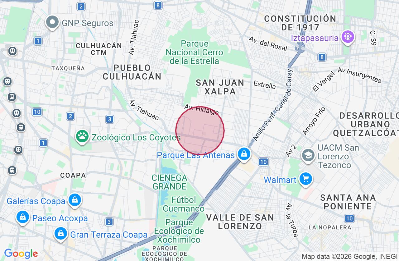 Zona aproximada de Comercial en venta en Granjas Estrella