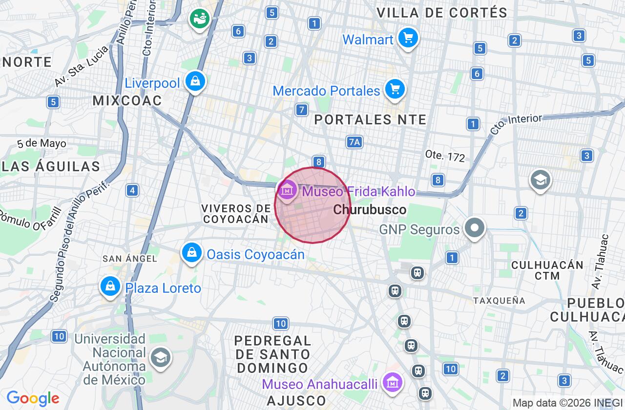 Zona aproximada de Casa en venta en Del Carmen
