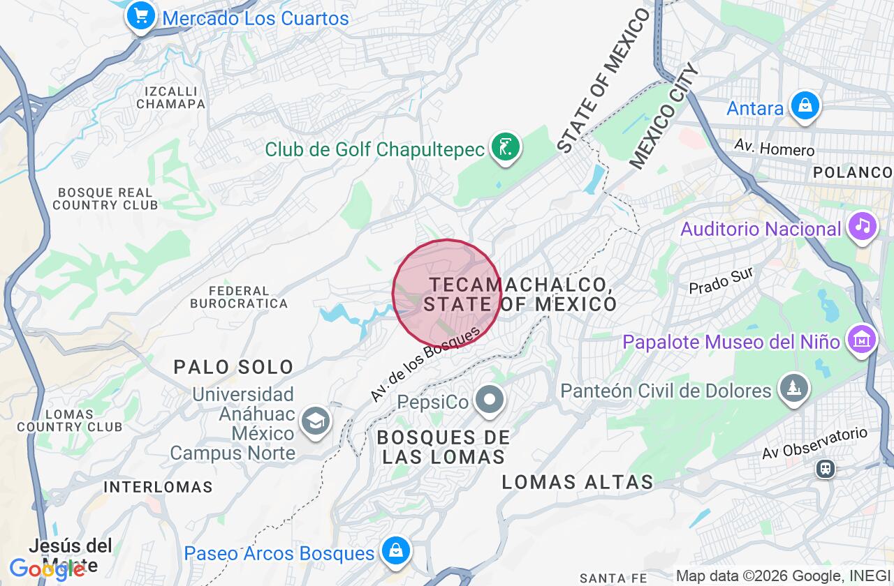 Zona aproximada de Casa en venta en La Herradura